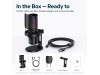 JOYPEER MC35 USB Condenser Microphone 12 RGB Lighting ENC noise reduction JOYPEER MC35 USB Condenser Microphone 12 RGB Lighting ENC noise reduction